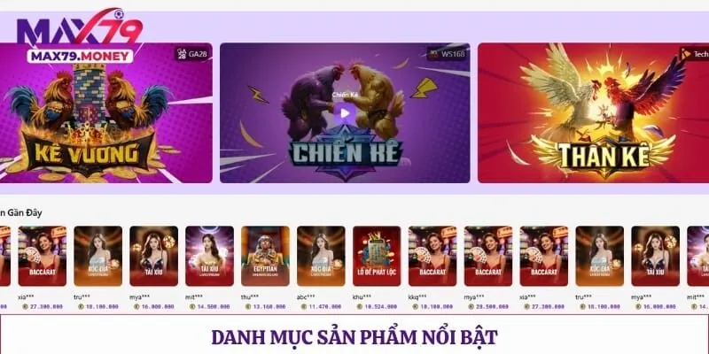 Danh mục sản phẩm nổi bật
