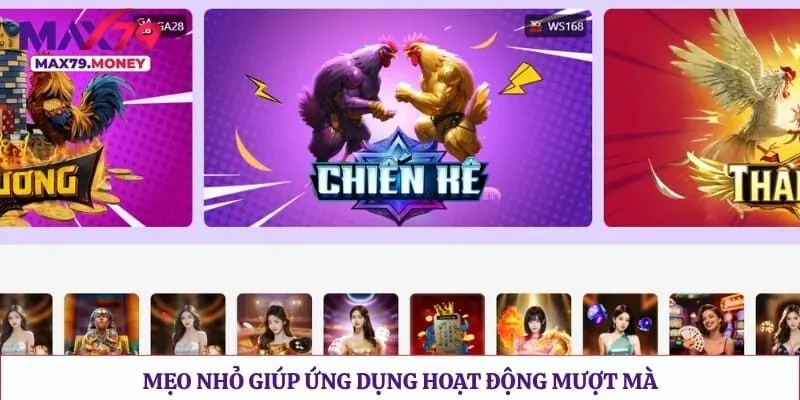 Mẹo nhỏ giúp ứng dụng hoạt động mượt mà