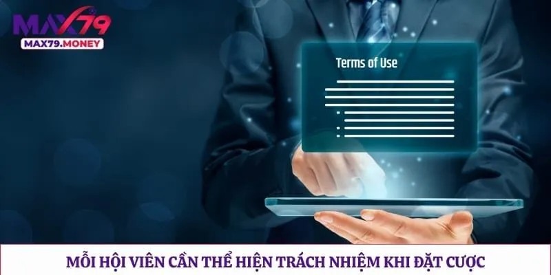 Mỗi hội viên cần thể hiện trách nhiệm khi đặt cược